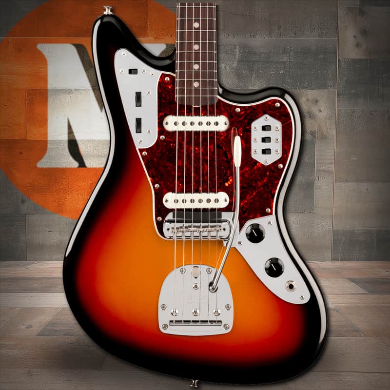 Fender Vintera III Mid '60s Jaguar Rosewood Fingerboard - 3-Color Sunburst image 1