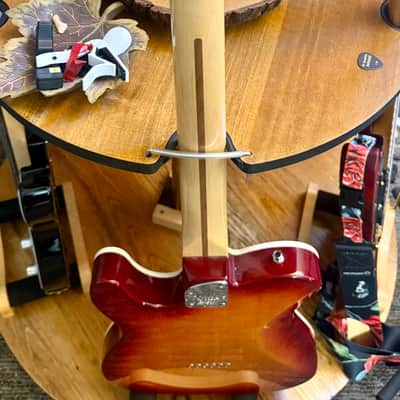 Fender American Deluxe Telecaster with Maple Fretboard - Aged Cherry Burst! image 8