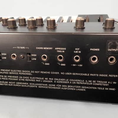 Korg PolySix with KiwiSix MIDI, power upgrades and overlay image 3