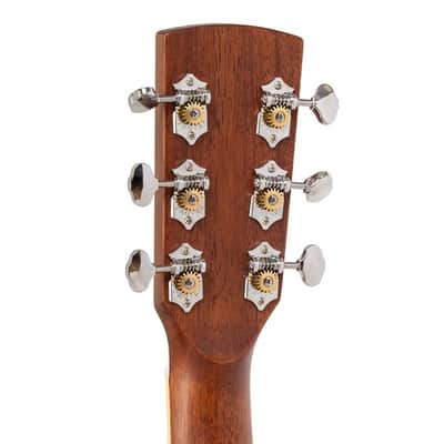 Crafter ES-ROSE GCE NAT ES Series Grand Auditorium Cutaway Solid Spruce Top Mahogany Neck 6-String Acoustic-Electric Guitar w/Gig Bag image 7