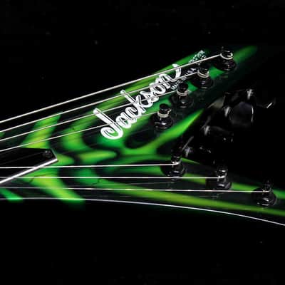 Used 2003 Jackson Custom Shop Legend of Zelda �Zoraxe� 7-String Electric Guitar image 4