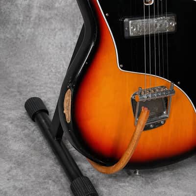 Vintage 1960s Teisco Del Rey MIJ Offset – Single Pickup, Original, Clean Player image 3