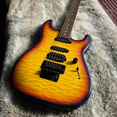 Charvel Pro Mod Wild Card #5 Limited Run San Dimas Japan MIJ MJ Molten Crust Burst w/case image 1