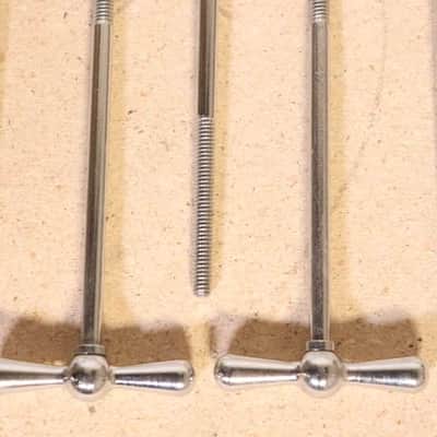 Ludwig 5-1/4" Chrome T Rods 8pk Vintage 1950's -60's #3 image 9