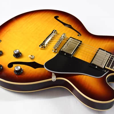 Gibson ES-335 Block - Figured Iced Tea image 4
