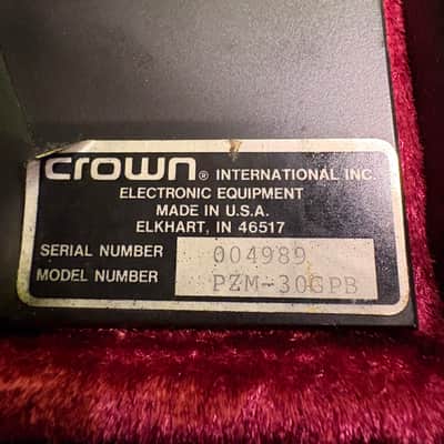 Crown PZM-30GPB - Black image 4