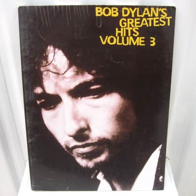 Bob Dylan Greatest Hits Volume 3 Sheet Music Song Book Songbook image 1