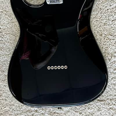 Mint Fender Limited Tom Delonge Blink 182 Black Stratocaster Electric Guitar with Bag image 4