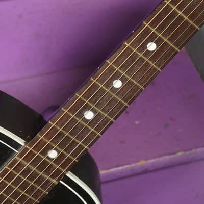 1965 Silvertone 604 (Harmony H929 Stella) Parlor Guitar (VIDEO! Fresh Work, Ready) image 4
