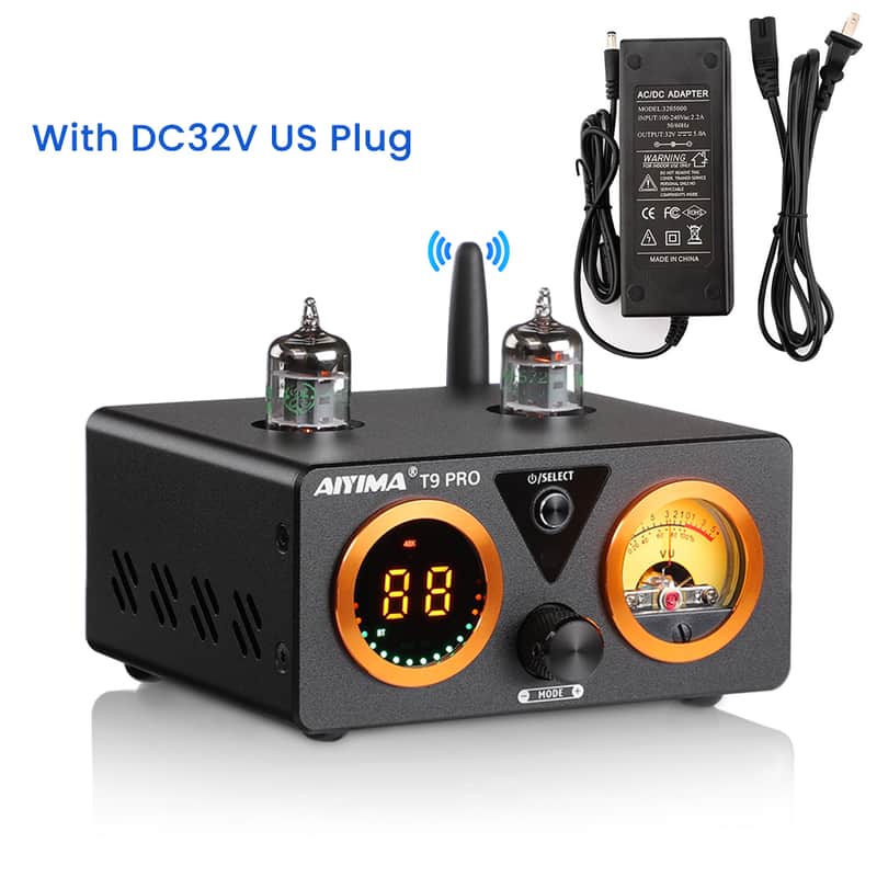 Aiyima T9 pro vacuum amplifier US plug+ free shipping image 1