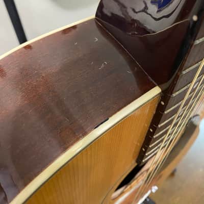 Martin Sigma GCS-6 Vintage Japan Acoustic Guitar 1970’s Grand Concert New Strings image 14