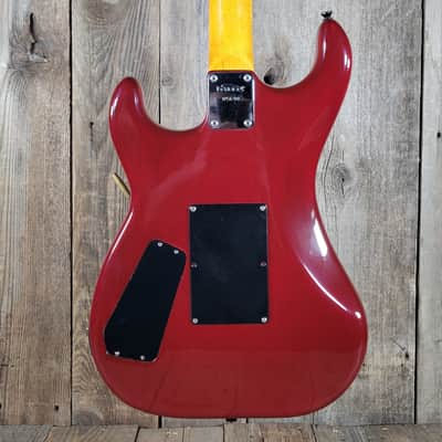 Kramer Pacer with Floyd Rose Trem - Burgundy 1980s image 3