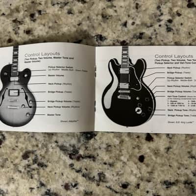 Epiphone Owners Manual 2003 Casino Les Paul Flying V AlleyKat B. B. King Special II Fat 210Jack Cassidy Bass image 9