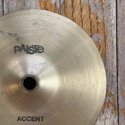 Paiste 6" Accent Cymbal 1990s - Traditional image 3