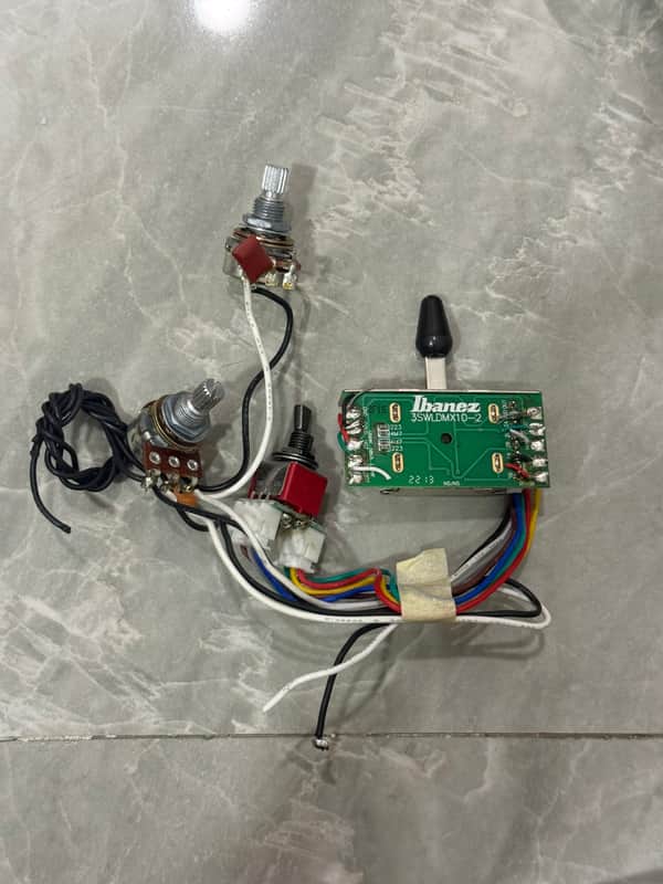 Genuine Ibanez Wiring 3SWLDMX10-2 Dynamix10-2 image 1