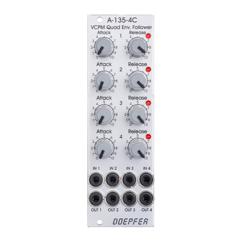 Doepfer A-135-4C VCPM Quad Envelope Follower image 1