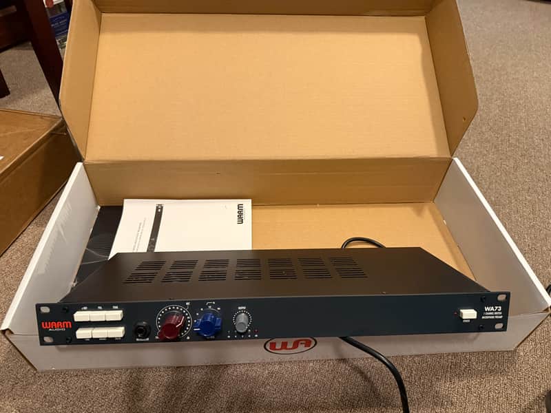 Warm Audio WA73 1-Channel British Microphone Preamp 2018 - Present - RAF Blue Gray image 1