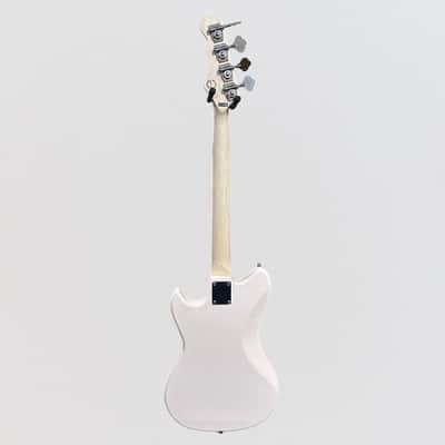G&L Tribute Series Fallout 4 String Short Scale Electric Bass Guitar - Olympic White image 10