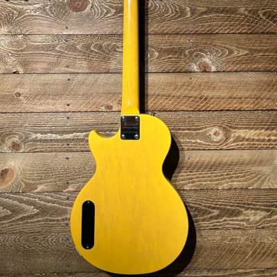 Epiphone Les Paul JR Custom Shop 2011 - TV Yellow, Upgraded w/Hard Shell Tweed Case image 5