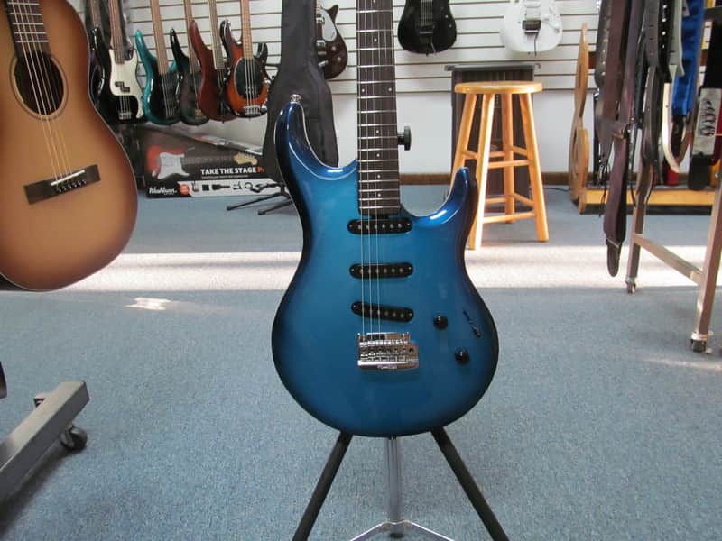 Ernie Ball Music Man Luke 4 Electric Guitar Diesel Blue w/ Case *** BRAND NEW - FULL WARRANTY *** image 1