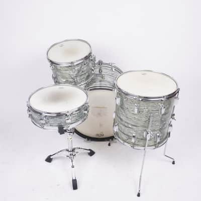 LUDWIG | CLASSIC | 1960s | "DOWNBEAT" | 3 - PIECE SHELL | + MATCHING SNARE DRUM image 6