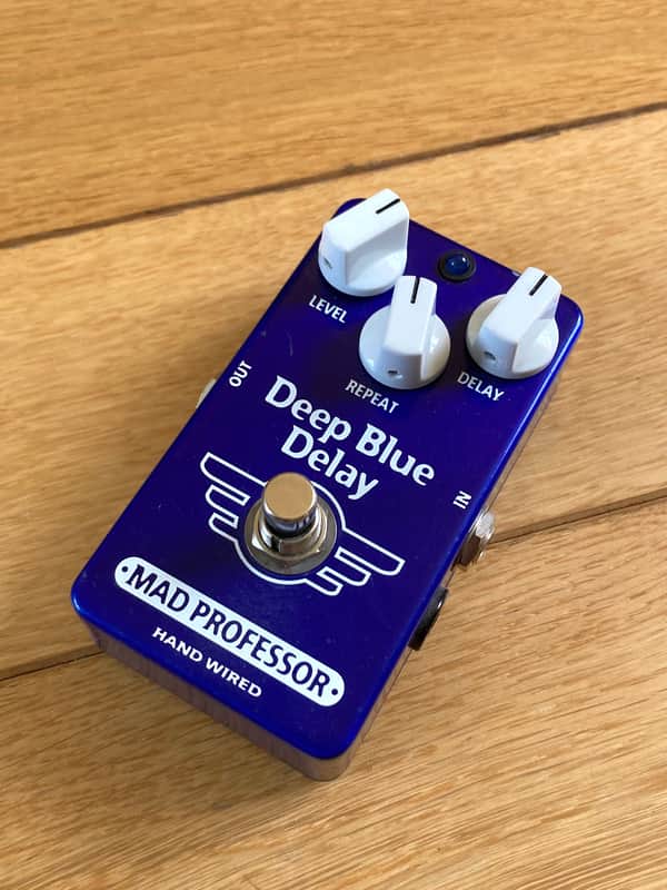MAD PROFESSOR DEEP BLUE DELAY HANDWIRED image 1