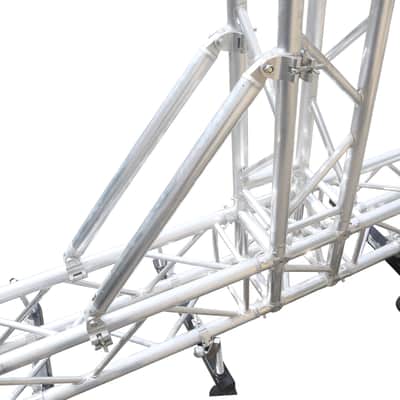 ProX XT-DCS32 32" Single Truss Tube w/Clamp & Hinge on Each End | 2" | 2mm Wall image 5