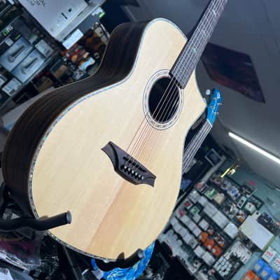 Guitar MT BROMO All Solid Acoustic-Electric GUITAR BAR5CE image 1