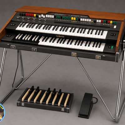 Yamaha YC45d ✅ Ultimate Rare Vintage Combo Organ from the '70s ✅ MINT Collector's Condition ✅ Complete Set with Pedals, Bass Pedals, Lid & Original Legs ✅ Fully Serviced ✅ Worldwide FREE Shipping!! image 6