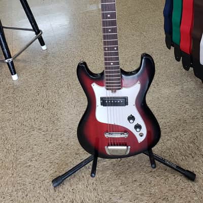 Sears & Roebuck - Silverstone -Teisco 1406 1960s, 1970s  - Sunburst image 2