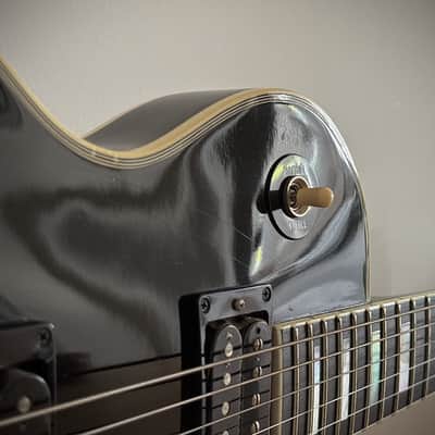 Gibson Custom Shop Les Paul Custom EB/CH seltenes Exemplar mit Chrome Hardware! 2007 - Ebony with Chrome Hardware image 15