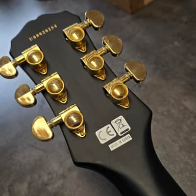 2008 Epiphone Les Paul Ultra II Chambered Body Nano-Mag Custom Pickup AAA Quilt Top MIK Made in Korea Korean Deluxe Hiscox Hard Case image 15