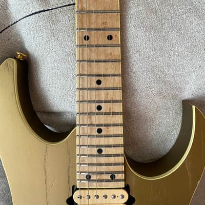 Ibanez Prestige RG657AHM-GDF 2018 - Gold Flat image 4