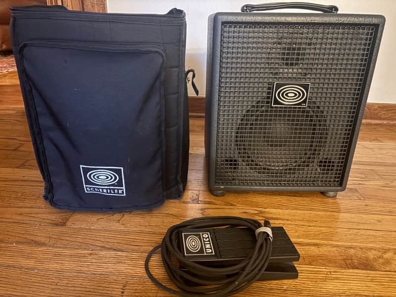 Schertler "Unico" Acoustic Guitar Amplifier w. Volume Pedal and Free Shipping image 1