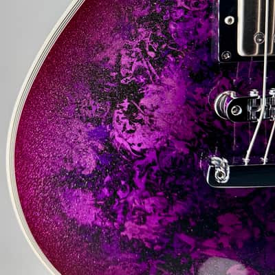 ESP Japan Custom Shop Eclipse w/ Hardshell Case - Purple Peel Serial#:E6341252 image 10