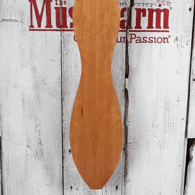 McSpadden 4 String Baritone Flathead Hourglass Dulcimer with Gig Bag image 6