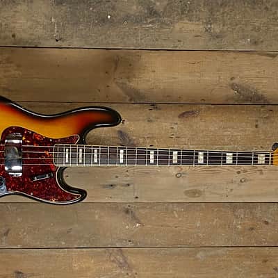 Fender Jazz Bass with Rosewood Fretboard 1972 - Sunburst image 2