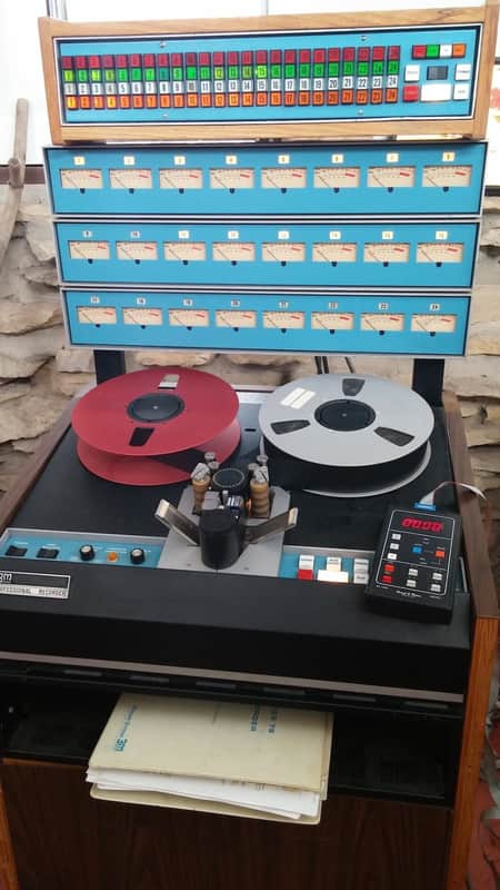 Motown 3M M79 16/24 Track Professional Analog Tape Recorder image 1