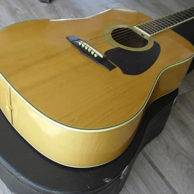 Ibanez M-340 Dreadnaught 1982 Maple / Natural image 10