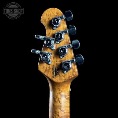 Used 2018 Ernie Ball Music Man Cutlass HSS Charcoal Frost w/case TSU25228 image 11