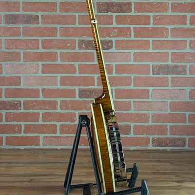 Deering Calico 5-String Banjo - Honey Amber image 12