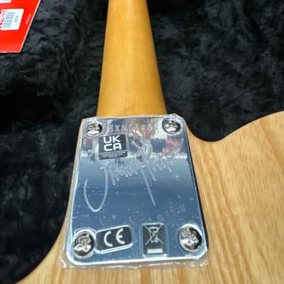 Fender Artist Series Jimmy Page Telecaster with Rosewood Fretboard -Natural with Dragon Graphic image 4