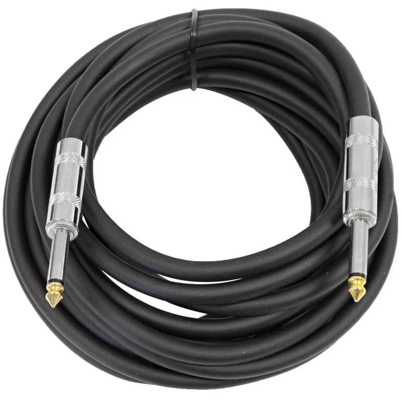 1/4" to 1/4" Speaker Cable 20 Foot image 1