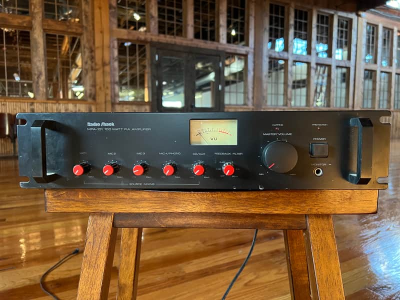 Radio Shack MPA-101 100 WATT P.A. AMPLIFIER image 1