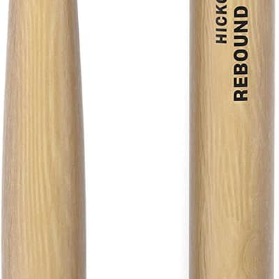 ProMark Rebound 7A Hickory Drumsticks, Acorn Wood Tip, One Pair image 2