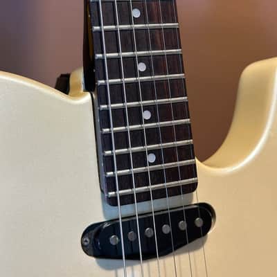 1987 Fender Japan Contemporary Series Telecaster HSS Pearl White image 7