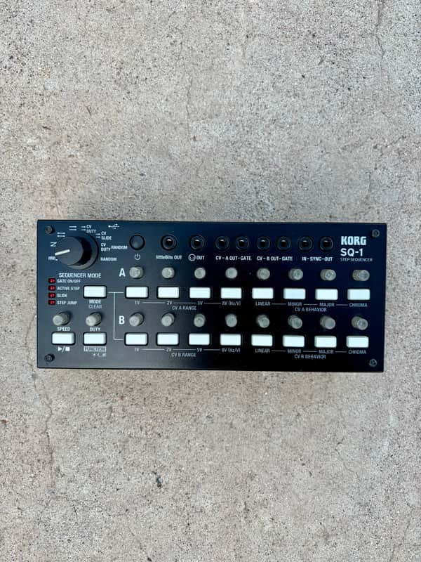Korg SQ-1 CV Step Sequencer/Sync Box 2015 - Present - Black image 1