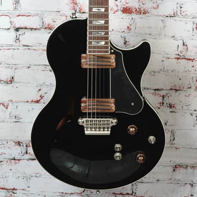 Vox - Virage Single Cutaway MIJ Hollowbody Electric Guitar - Jet Black - w/HSC - x0187 - USED image 1