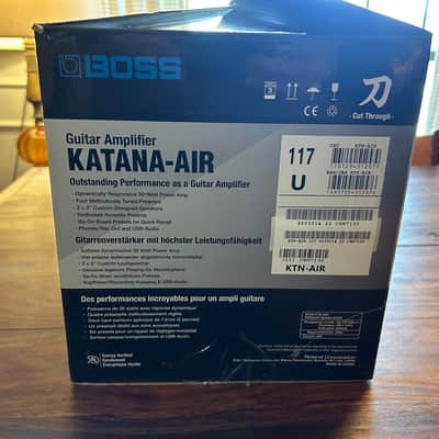 Boss Katana-Air 30-Watt 2x3" Wireless Guitar Combo 2018 - Present - Black image 13