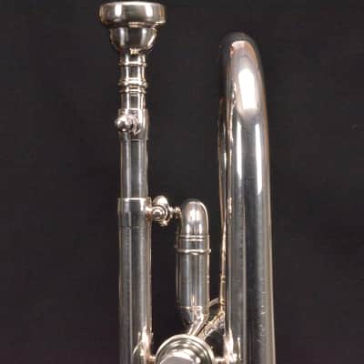 Vintage 1971 Besson New Standard Class A Soprano Cornet in Eb, Silver-Plated with Original 'S' Mouthpiece image 7